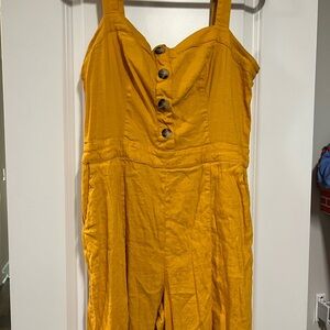 ANTONIO MELANI Mustard Jumpsuit